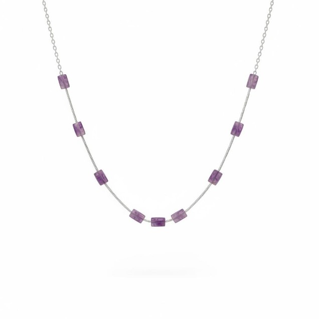 Collar Amatista Serena